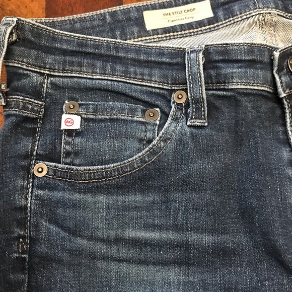 AG Adriano Goldschmied stilt crop cigarette jeans - Picture 4 of 10